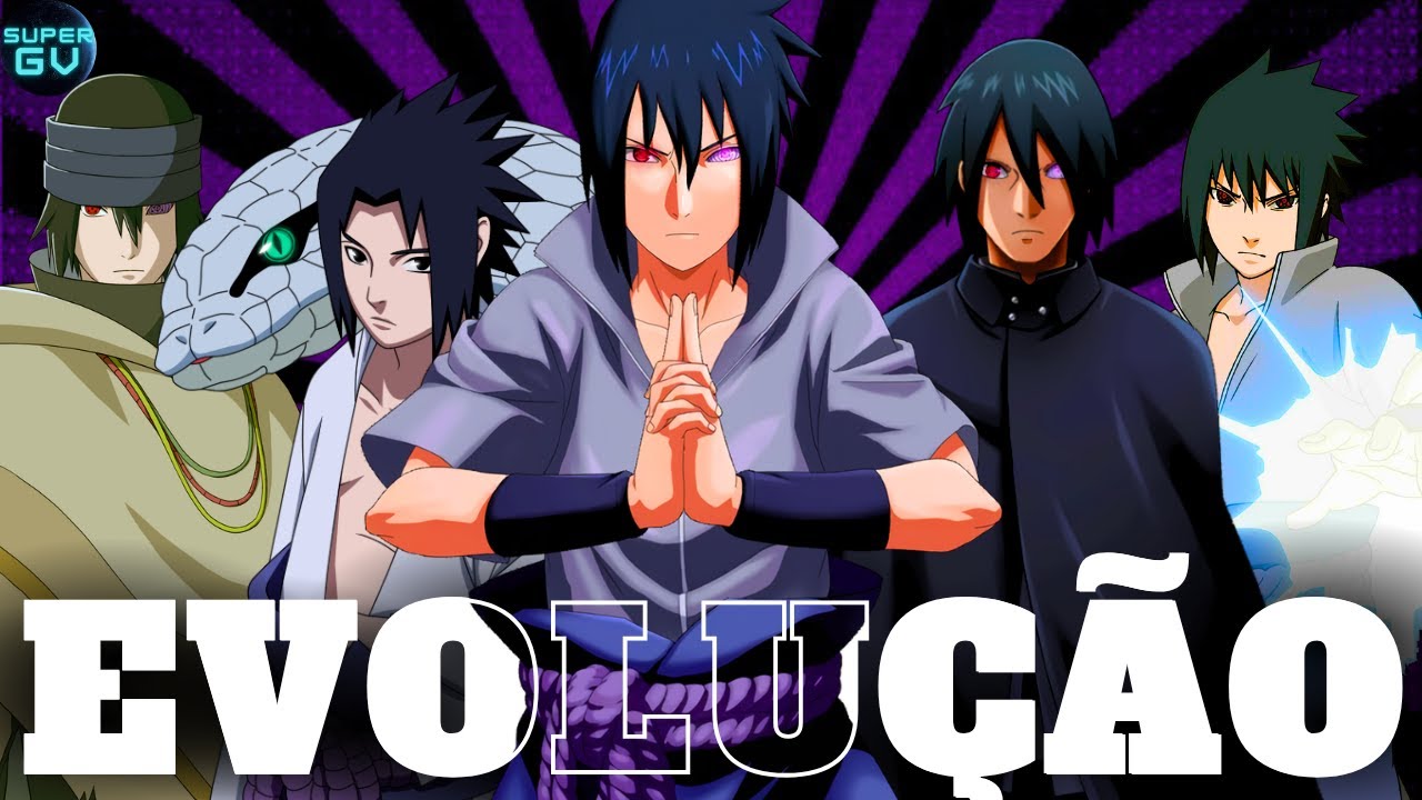 RANKING de TODAS as EVOLUÇÕES do SASUKE