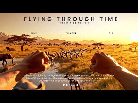 Flying Through Earth’s 4.5 Billion Year Evolution in 15 Minutes