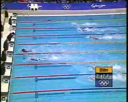 Men's 4 x 100m Freestyle Relay Sydney Olympics 2000 - www.WobblyBlock.com