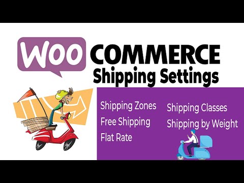 How to set up shipping in Woocommere