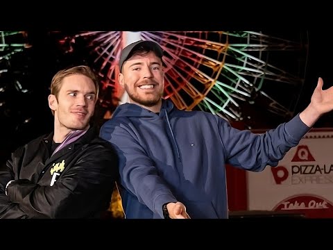 MrBeast Meeting PewDiePie For The First Time In His Life *Emotional*