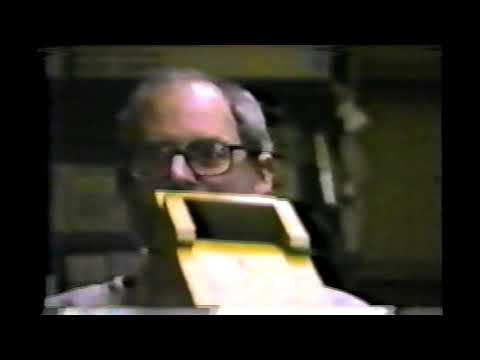 St Martin's New Organ   Factory Tour - 1987