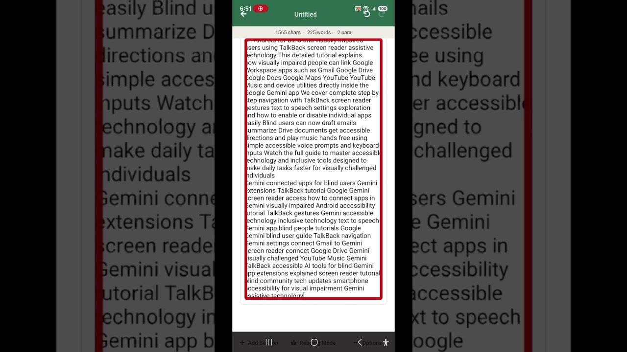 Unlock multiple features boost daily work for blind users by connecting apps in Google Gemini easily