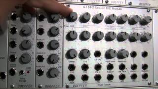 Video thumbnail for Doepfer A188-2 Tapped BBD Delay Module Basics by Raul's World of Synths
