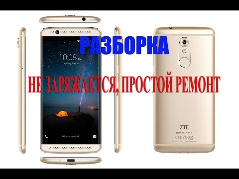 ZTE Axon 7 Mini does not charge, how to replace the socket without a soldering iron and hair dryer