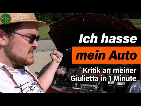 Meine Kritik meiner Alfa Romeo Giulietta IN 1 MINUTE!!