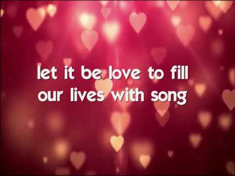 LET IT BE LOVE - (Lyrics)