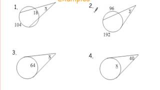 8G Notes on Angles Inside and Outside