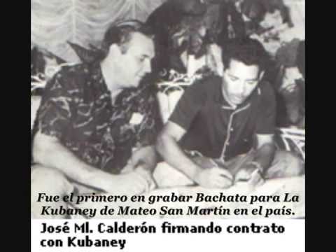 LLANTO A LA LUNA - José Manuel Calderón - El Pionero de la Bachata - Reseña artística - CD 20 éxitos