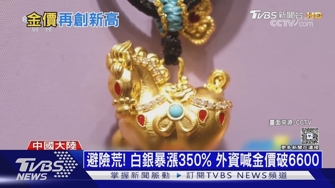 地緣動盪避險恐慌！白銀一年暴漲350%　外資喊金價破6600