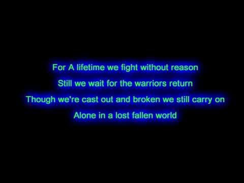 DragonForce - Fallen world | Lyrics on screen | HD