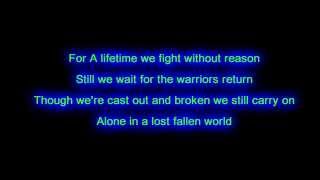 DragonForce - Fallen world | Lyrics on screen | HD