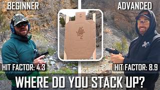 26-Round Pistol Drill: Where Do You Stack Up (My 4.3 vs Aaron's 8.9 Hit Factor)