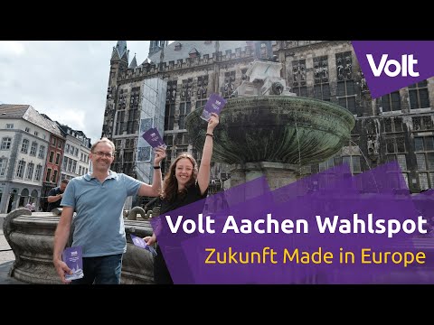 Volt Aachen Wahlspot Kommunalwahl 2020 #VoteVolt