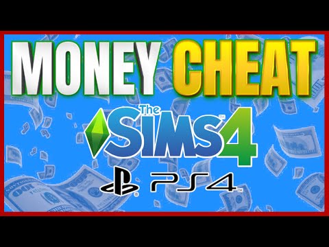 Part of a video titled MONEY CHEAT FOR THE SIMS 4 ON PS4 - YouTube