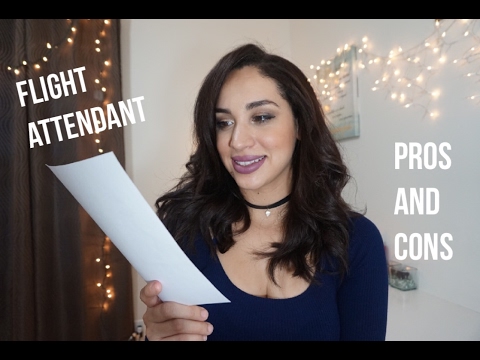 Pros and cons of being a Flight Attendant!!