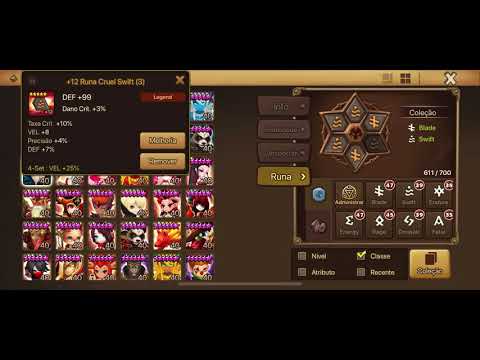 Summoners war runes just disappear on arena...