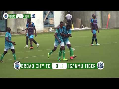 Broad City FC vs Iganmu Tigers FC Extended Highlight  - NLO 2023