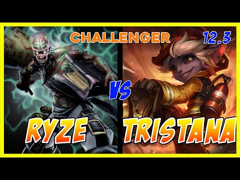 Ryze MID vs Tristana | Challenger | Patch 12.3 | League of Legends Pro Player Replay