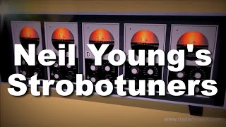 Video thumbnail for Neil Young's CONN ST-11 Strobotuners by Rusted Moon