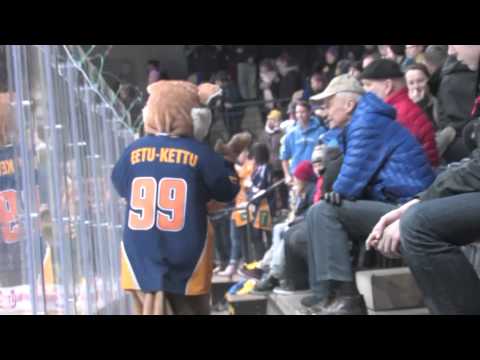 15.1.2015 Lukko-Kärpät: Parhaat palat kentän ulkopuolelta.