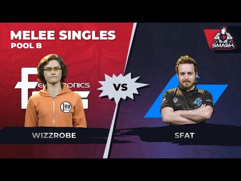 Wizzrobe vs SFAT - Melee Singles: Pool A - Smash Summit 6