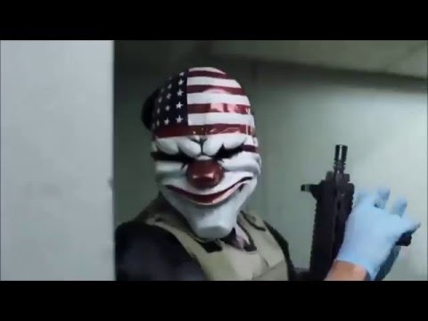 Payday 2 webseries + all live action movies cut together