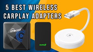 5 Best Wireless Apple Carplay Adapters for 2025