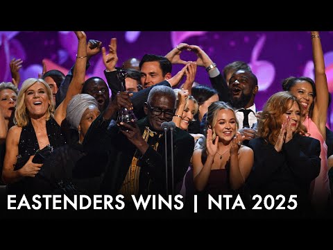 EastEnders wins Serial Drama award at National TV Awards 2025!