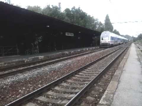 Příjezd city elefantu do stanice Zadní Trebaň