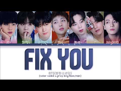 BTS (방탄소년단) - Fix You (Cover) (Color Coded Lyrics)