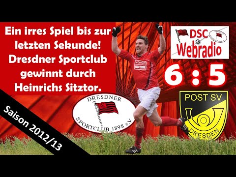 Dresdner SC 1898 - Post SV Dresden 6:5 (01.04.2013) komplettes Spiel mit FAN-Radiokommentar