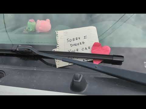 Sorry I Dinged Your Car and that it cost so much