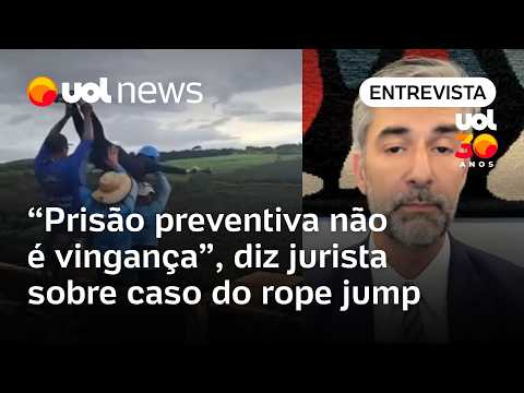 Jovem morre em salto sem corda: prisão preventiva de instrutores é ilegal, analisa jurista