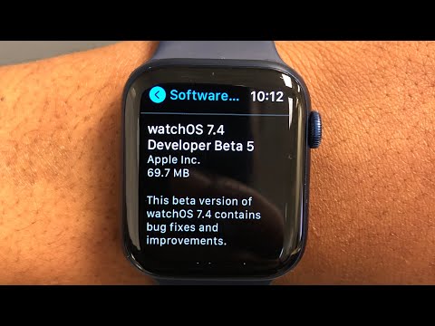 watchOS 7.4 beta 5 is out - What's New?