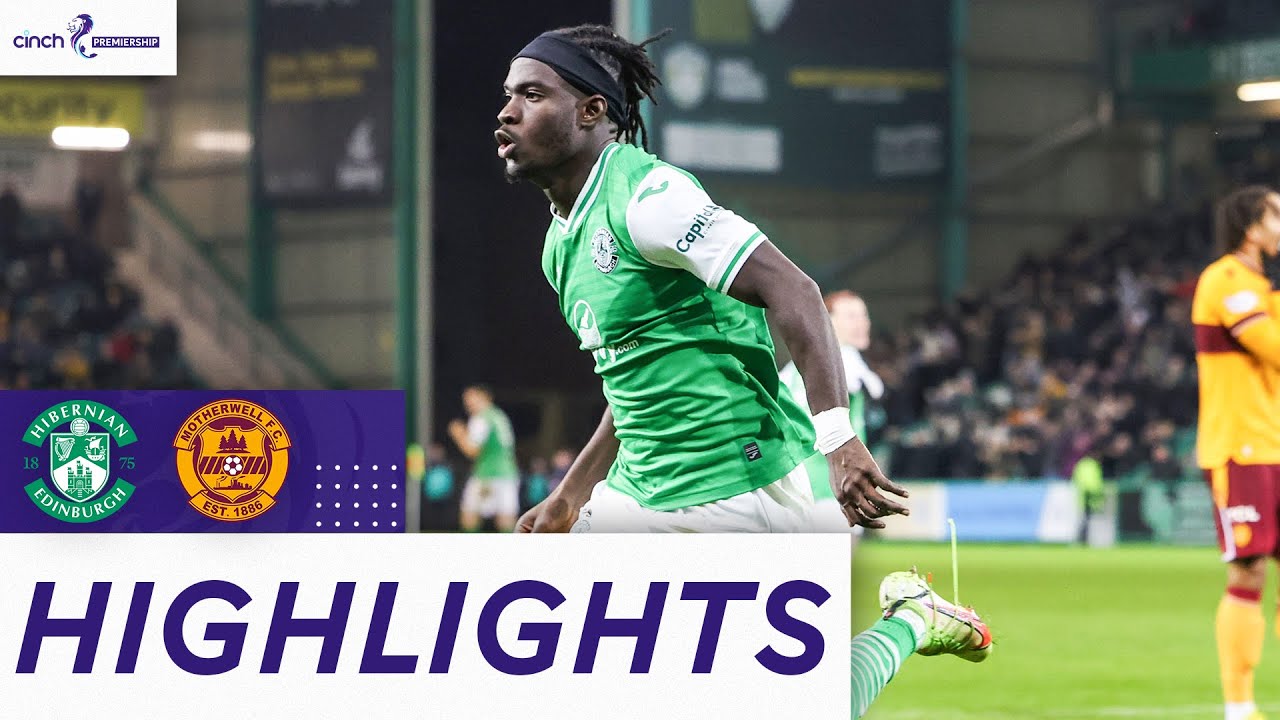 Hibernian vs Motherwell highlights