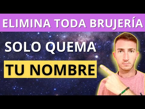 Destruye POBREZA y BRUJERIA quemando tu NOMBRE