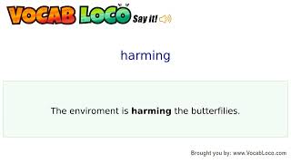 Video thumbnail for harming
