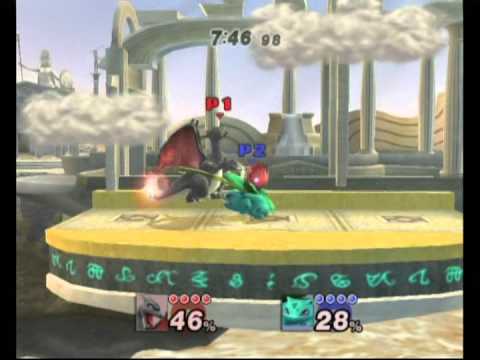 Amsah(Lucas,Ivysaur) vs Ace(Wario,Charizard) - Schuurfest