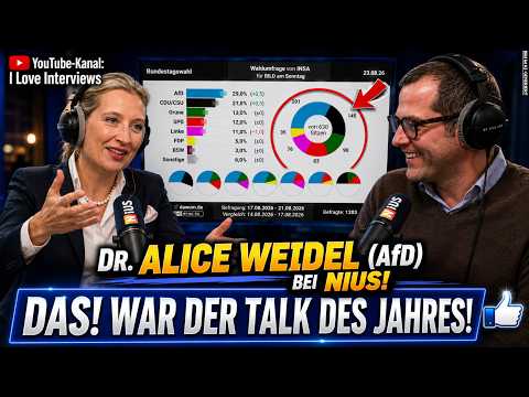 Thumbnail for Alice Weidel, AfD: DAS WAR EINER IHRER BESTEN LIVE-AUFTRITTE IM TV! 💥Nius-Talk mit Achtung Reichelt! by R.E.M., Cher, Talk Talk