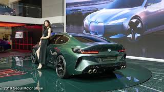 [4K]2019 Seoul Motor Show BMW M8 Gran coupe  모델  권지은