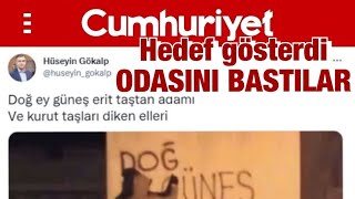 Yer Konya! Cumhuriyet hedef gösterince öğretim üyesinin odasını bastıl