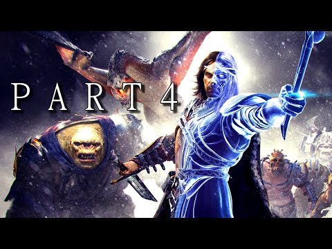 MIDDLE EARTH SHADOW OF WAR Walkthrough Gameplay Part 4 - Knife in the Dark