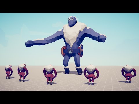 5x TINY ICE GIANTS vs EVERY UNIT - Totally Accurate Battle Simulator TABS