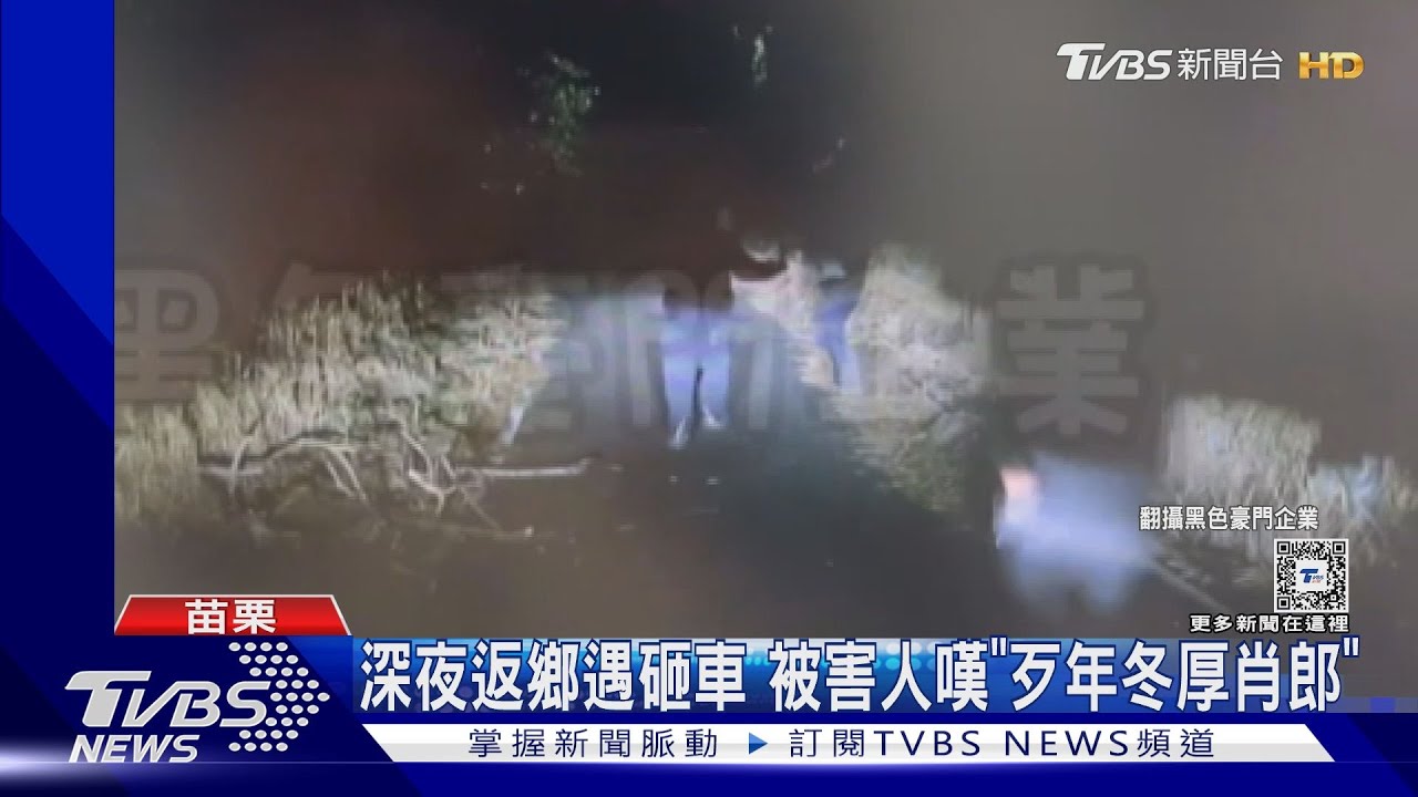 深夜返鄉遇砸車　被害人嘆「歹年冬厚肖郎」