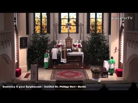 Dominica II post Epiphaniam 07 Evangelium - Traditional Latin Mass