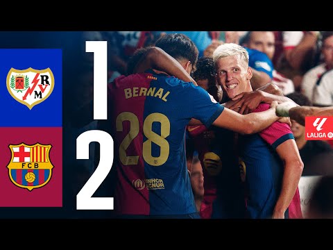 RAYO VALLECANO 1 VS 2 FC BARCELONA | LA LIGA 2024/25 MD03