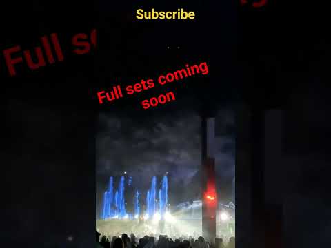 Tomorrowland 2023 Crystal Garden by night