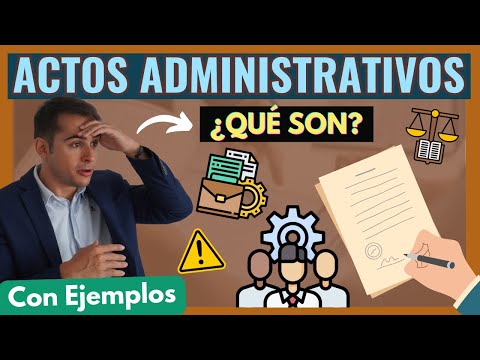 👉🏼 Administrative Acts: What are they? 【EVERYTHING Explained with EXAMPLES in less than 5 minutes】