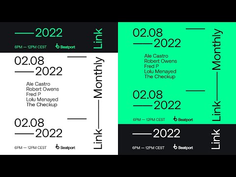 Link Show | Robert Owens, Fred P, Ale Castro, Lolu Menayed, The Checkup | @beatport Live